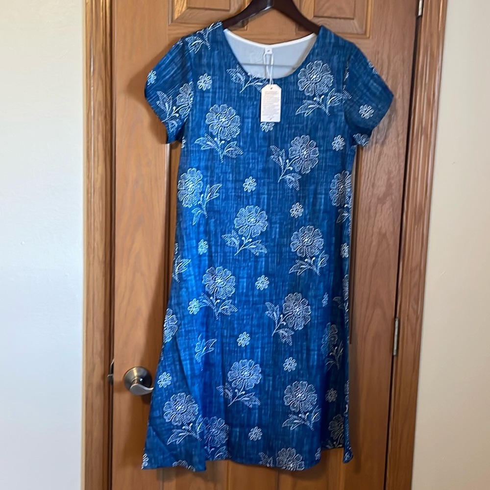 Blue summer dress